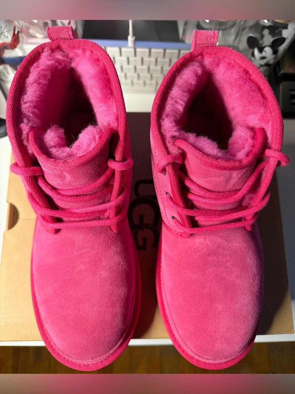 UGG  Boots in Hot Pink Suede